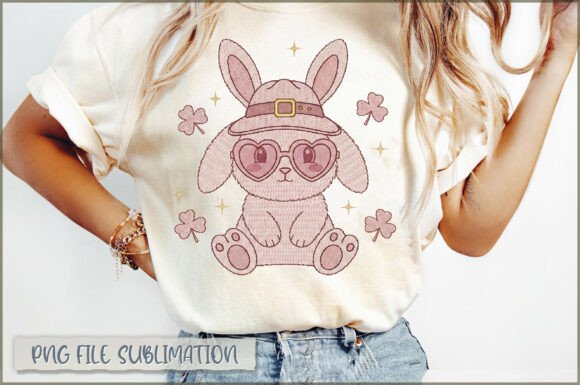 Bunny Leprechaun Embroidery PNG Review