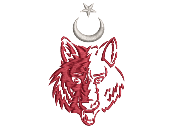 Crescent Moon Wolf Embroidery Review