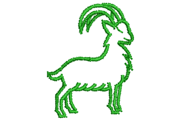 Goat Ram Embroidery Design Review for Boutiques