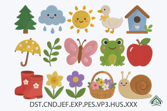 Mini Cute Garden Embroidery Design File Review